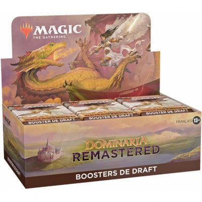 Boite de boosters de draft de Dominaria Remastered