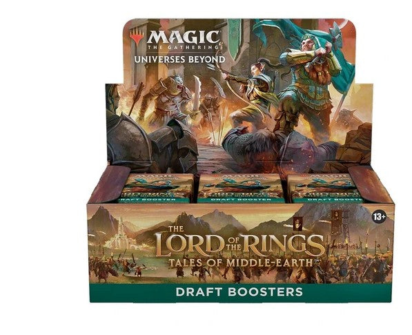 Boite de boosters de draft de Le Seigneur des Anneaux : chroniques de la Terre du Milieu