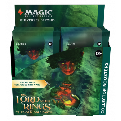 Boite de boosters collector de Le Seigneur des Anneaux : chroniques de la Terre du Milieu
