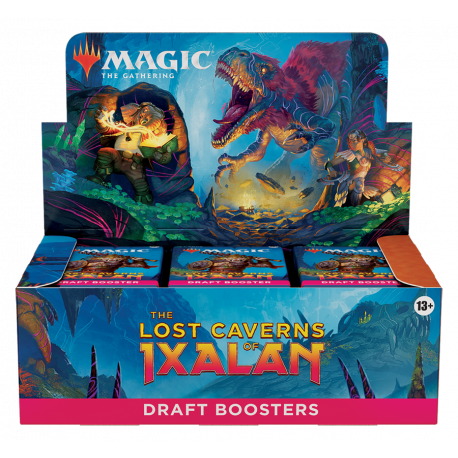 Boite de boosters de draft de Les cavernes oubliées d'Ixalan